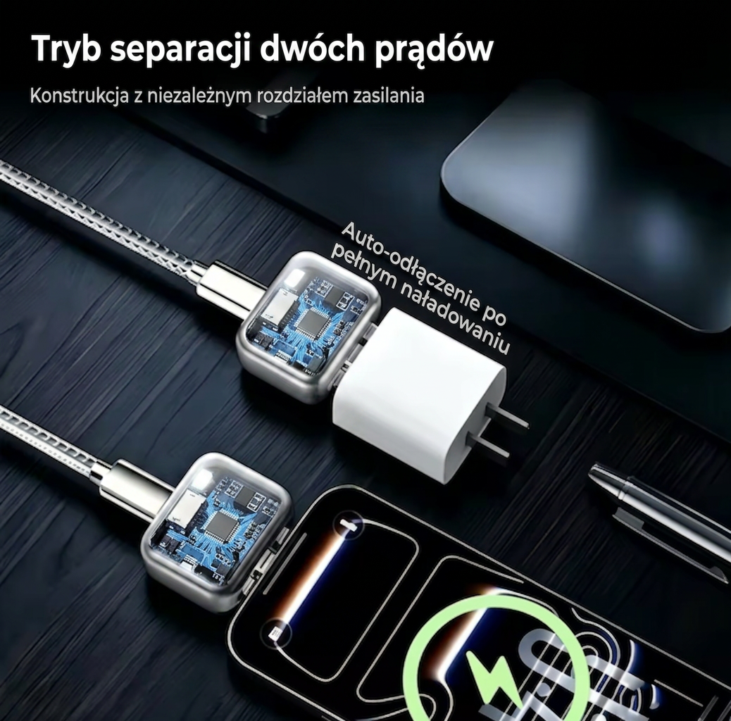 Tryb separacji dwóch prądów