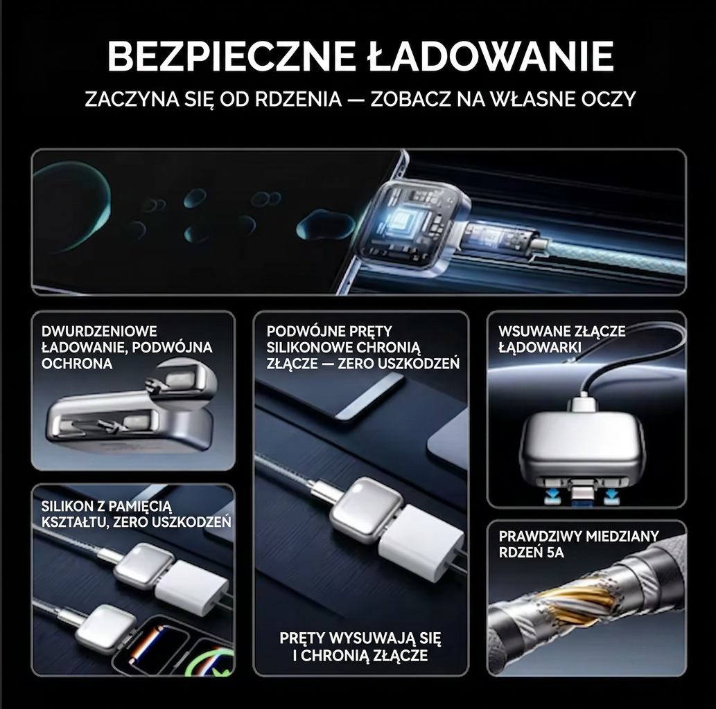 Bezpieczne ładowanie — konstrukcja